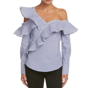 Self Portrait | Ruffle Sleeve Blouse
